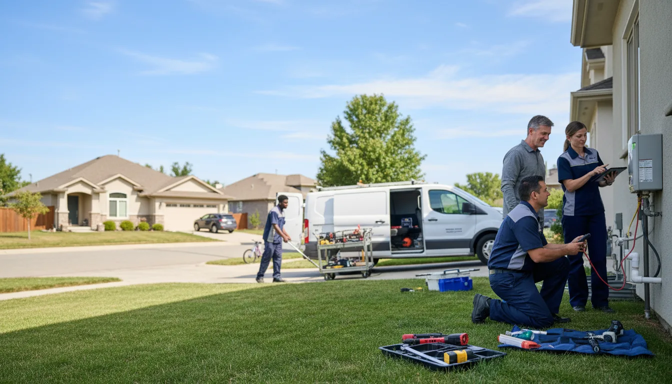 Tankless water heater service in Scurry, TX